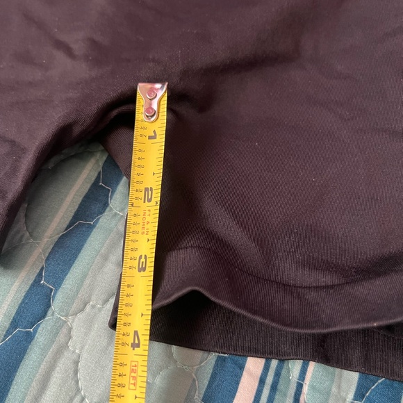 M Gymshark Women's S Fit Seamless Cycling Shorts Black White Flex GLSH006-BK/WH - Picture 2 of 11